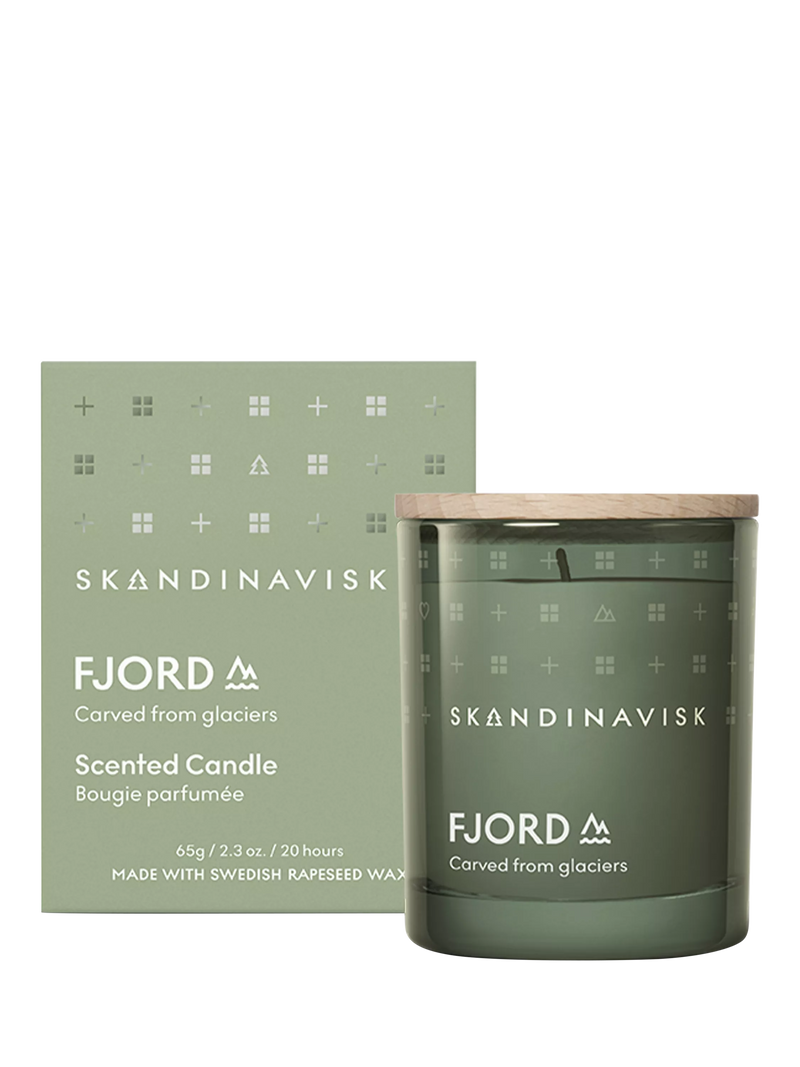 SKANDINAVISK Fjord scented candle 65g (British brand)