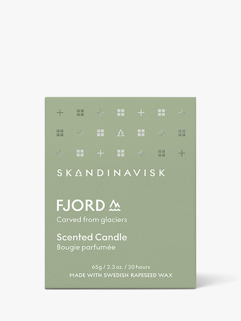 SKANDINAVISK Fjord scented candle 65g (British brand)
