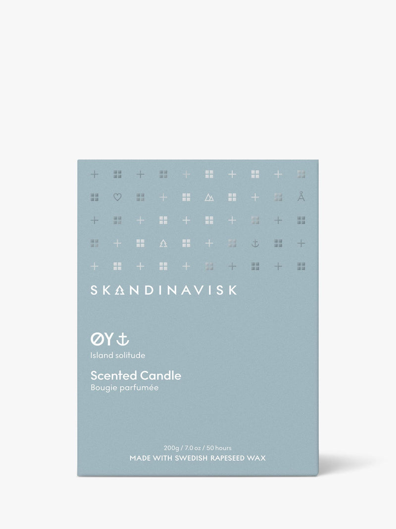 SKANDINAVISK ØY scented candle 200g, UK version