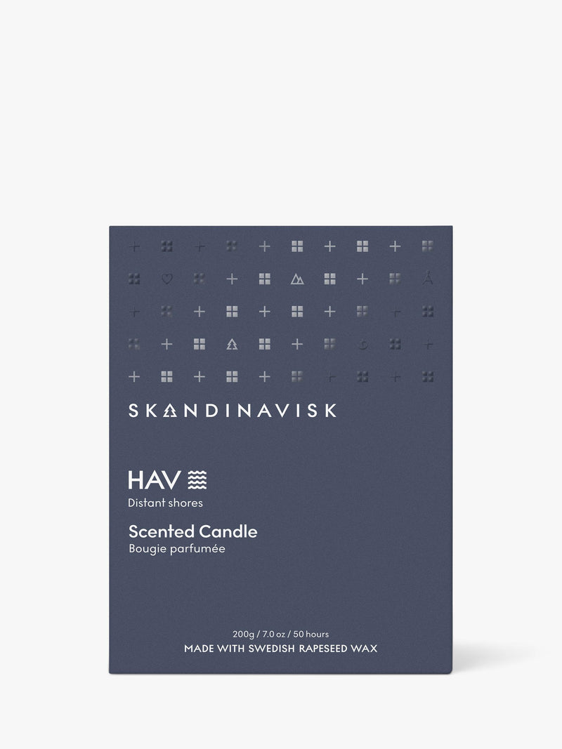 SKANDINAVISK Hav scented candle 200g - British product