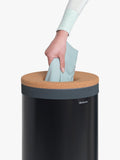 Brabantia laundry bin cork lid 35L - British product