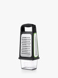 OXO box grater with slicer and zester, imported from the UK