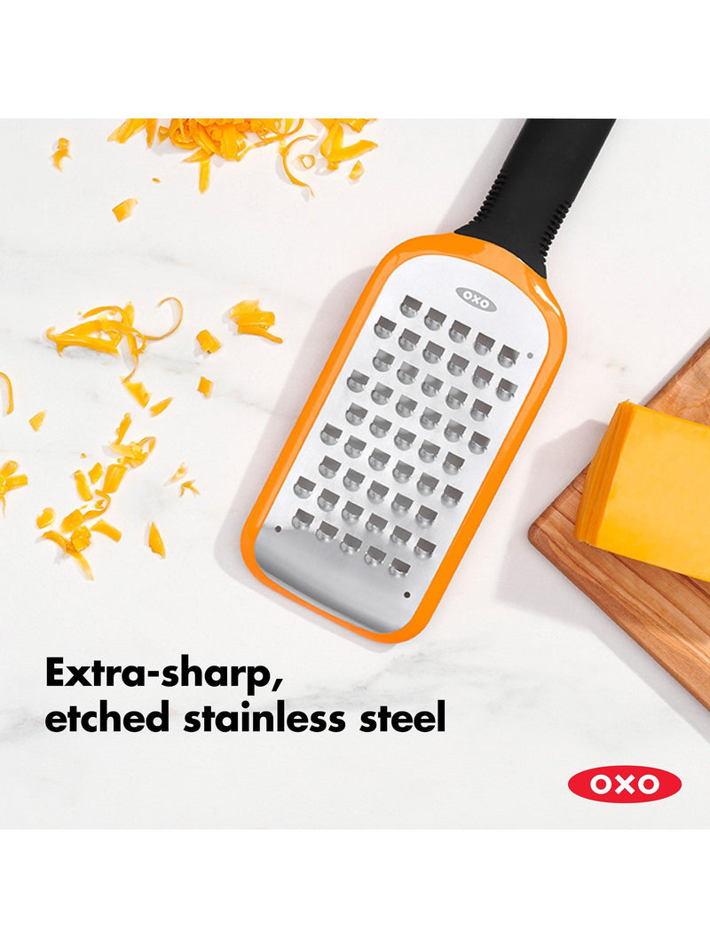 OXO Good Grips Etched Coarse Grater, imported from the UK