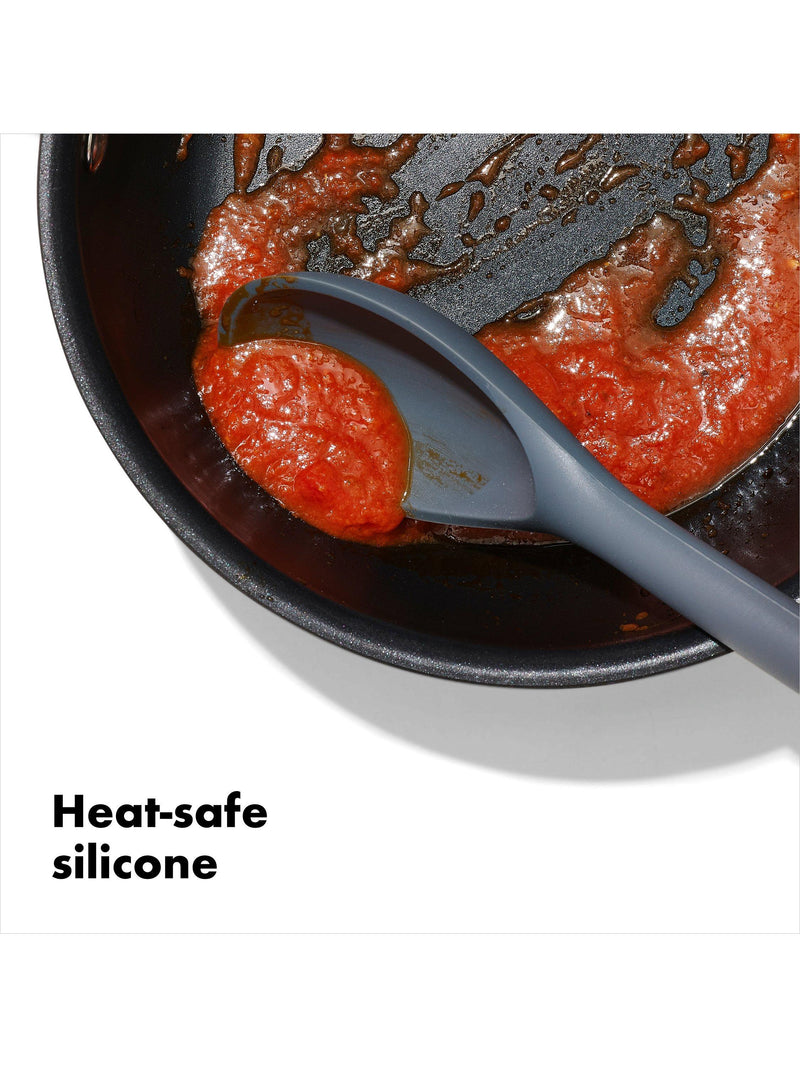 OXO Silicone Solid Spoon 33cm (British brand)