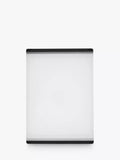 OXO Good Grips large plastic cutting board white (British brand)