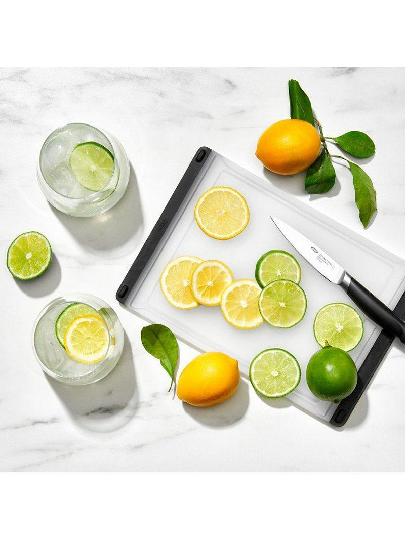 OXO Good Grips Prep Board white small chopping board, imported from the UK