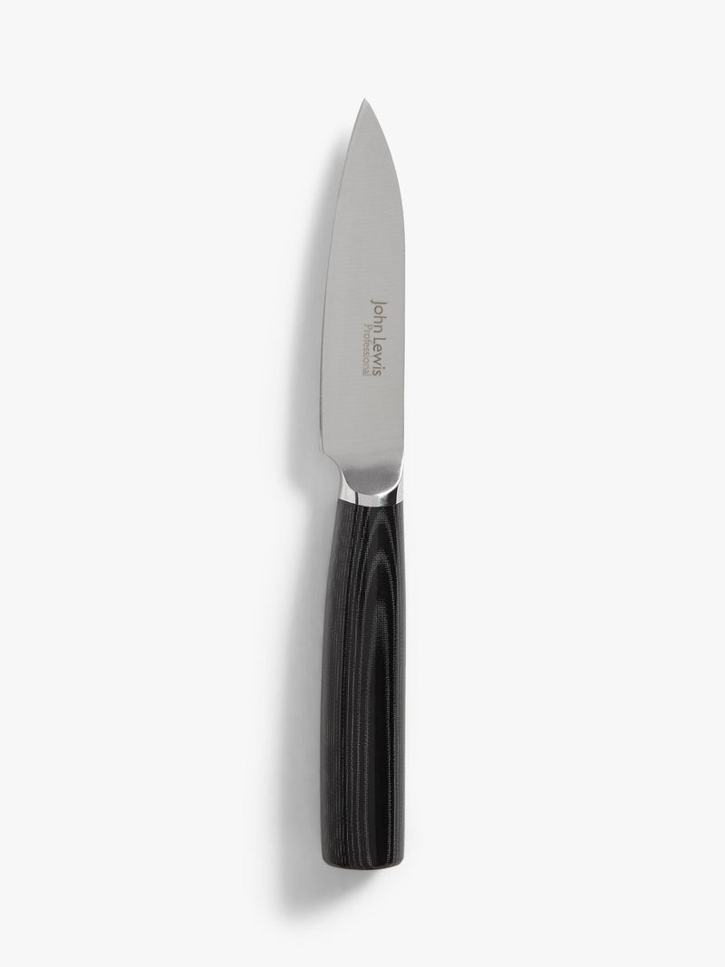 John Lewis kitchen knife set 3 piece stainless steel blades, imported from the UK