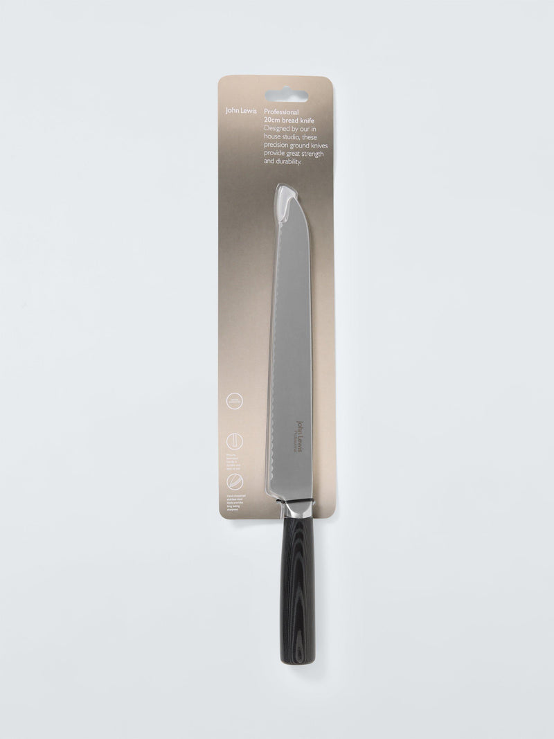 John Lewis Professional Bread Knife 20cm, UK version