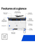 HP LaserJet 179fnw wireless colour printer, UK version