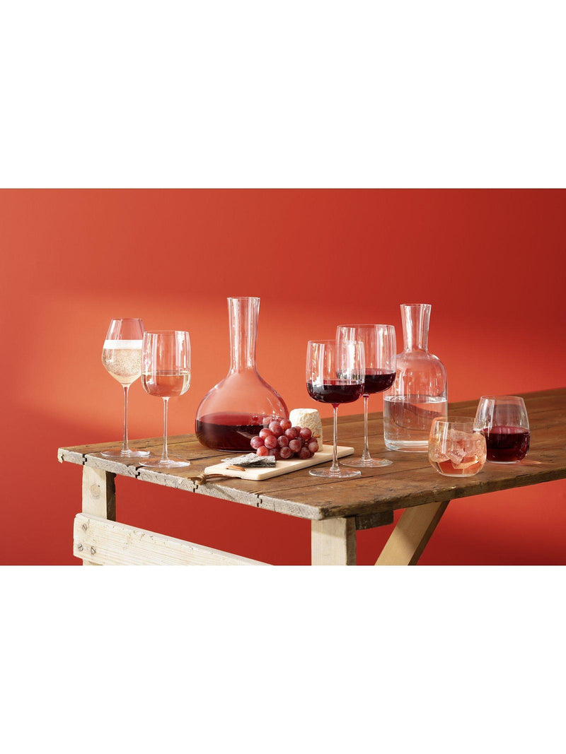 LSA International Borough Clear Champagne Glasses Set of 4 285ml, UK version