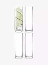 John Lewis LSA International Borough Highball Glasses, Set of 4, 420ml, Clear- Buy online at McGrocer