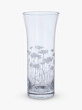 Dartington Crystal bloom marguerite trumpet vase 25cm - British product