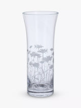 John Lewis Dartington Crystal Bloom Marguerite Trumpet Vase Clear 25cm- Buy online at McGrocer