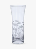 Dartington Crystal bloom marguerite trumpet vase 25cm - British product