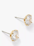 kate spade new york stud earrings cubic zirconia gold, UK version