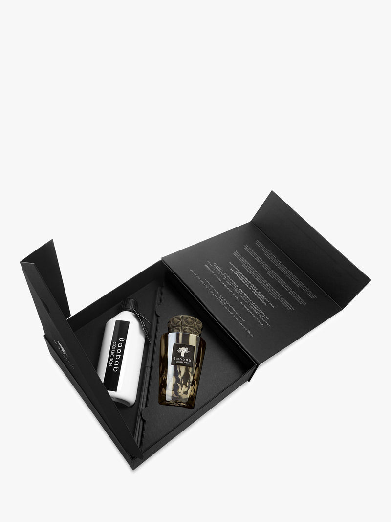 Baobab Collection Mini Totem Black Pearl reed diffuser 250ml - British product