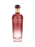Isle of Wight Distillery Mermaid Pink Gin 70cl, imported from the UK