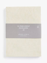 John Lewis John Lewis C6 Parchment Envelopes, Pack of 20- Buy online at McGrocer