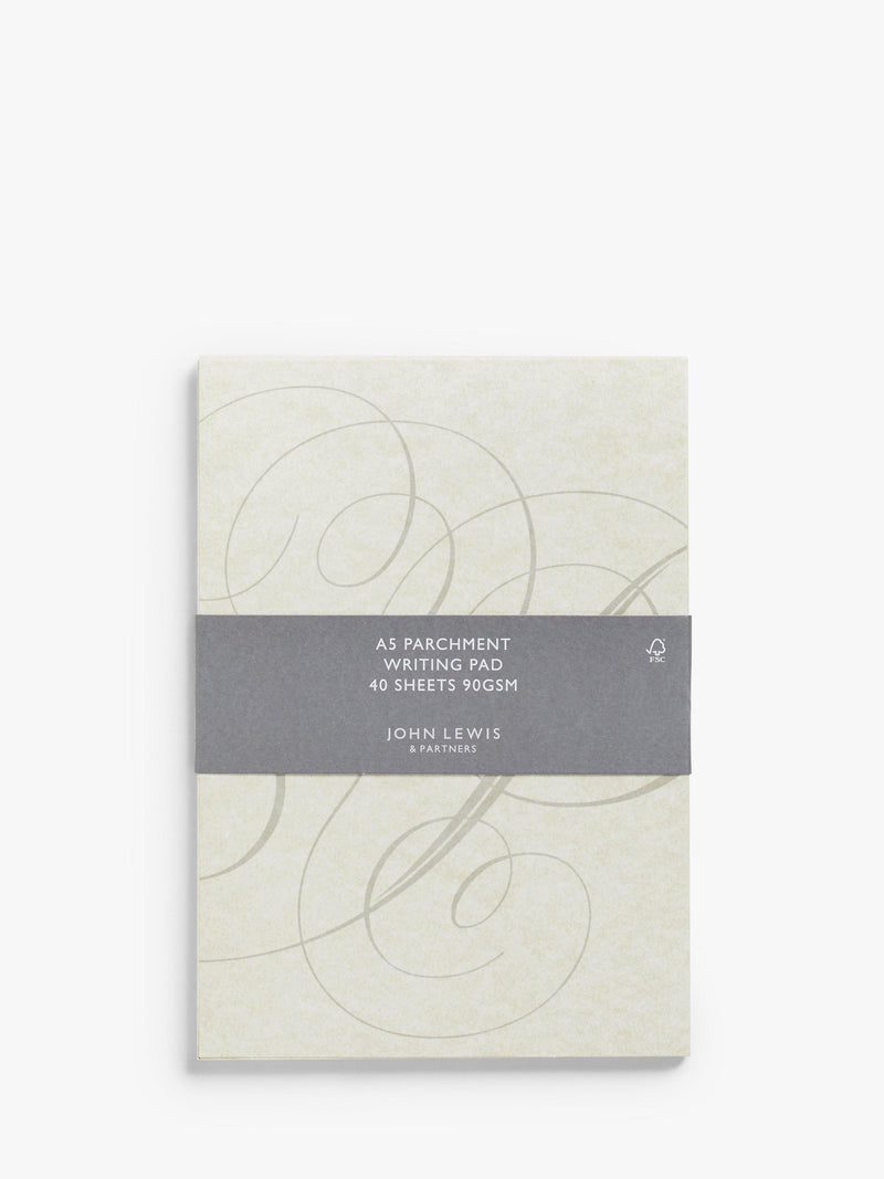 A5 Parchment Writing Pad with 40 Sheets, 90GSM Paper