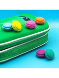 Tinc macaroon erasers set of 6 colourful erasers - British product