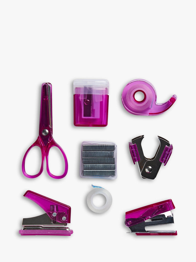 Tinc mini desk stationery set in pink box (British brand)