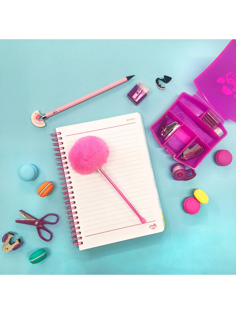 Tinc mini desk stationery set in pink box (British brand)