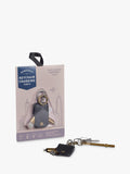 Gentlemen's Hardware USB Charging Cable Keyring Cream Black, UK version