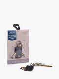 Gentlemen's Hardware USB Charging Cable Keyring Cream Black, UK version