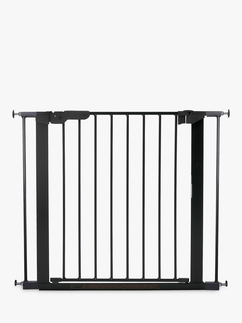 BabyDan Premier True Pressure Gate Including Extensions, Black - British product