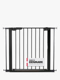 BabyDan Premier True Pressure Gate Including Extensions, Black - British product