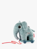 Soft Pull-Along Elephant Toy with Magnetic Feet
