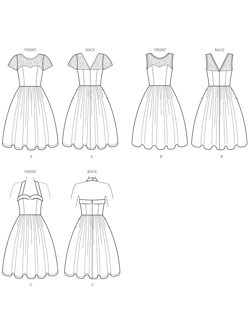 Simplicity sewing pattern 8979 women's costume dresses, imported from the UK