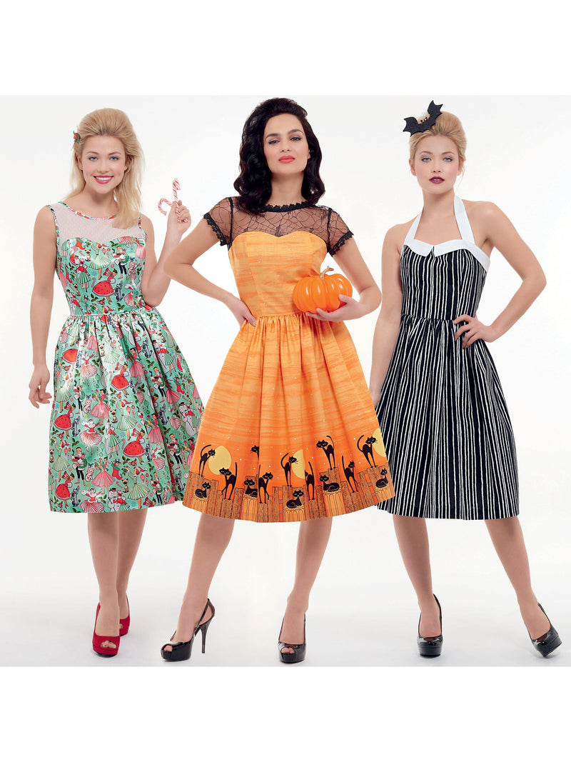 Simplicity sewing pattern 8979 women's costume dresses, imported from the UK