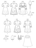 Simplicity sewing pattern Misses Themed Costume 9006, imported from the UK