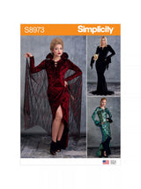 John Lewis Simplicity Women's Costume Femme Fatale Sewing Pattern 8973- Buy online at McGrocer