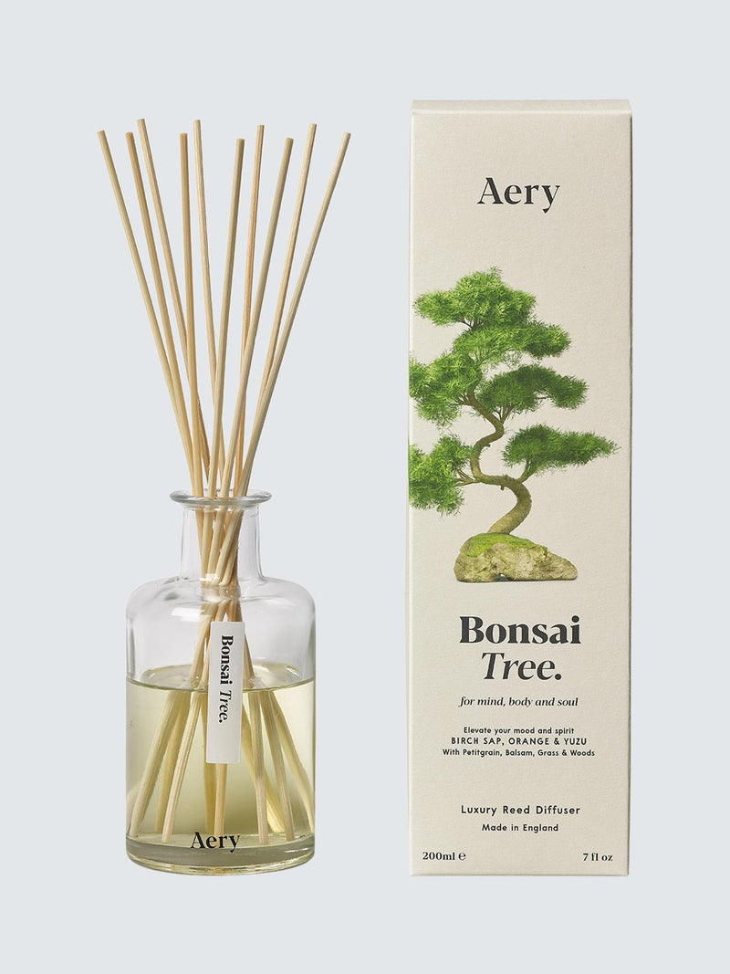 Nature-Inspired Reed Diffuser with Woody Green Citrus Scent 200ml