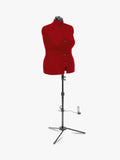 Adjustoform dressmaking mannequin cherry, imported from the UK