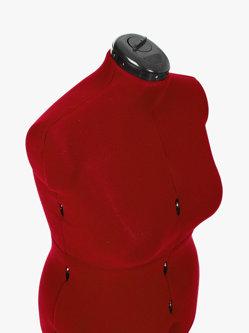 Adjustoform dressmaking mannequin cherry, imported from the UK