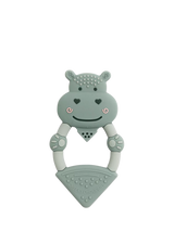John Lewis Cheeky Chompers Animal Teether Chewy the Hippo Baby Teether- Buy online at McGrocer