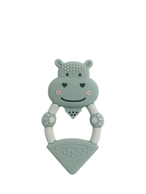 Cheeky Chompers Animal Teether Chewy the Hippo Baby Teether