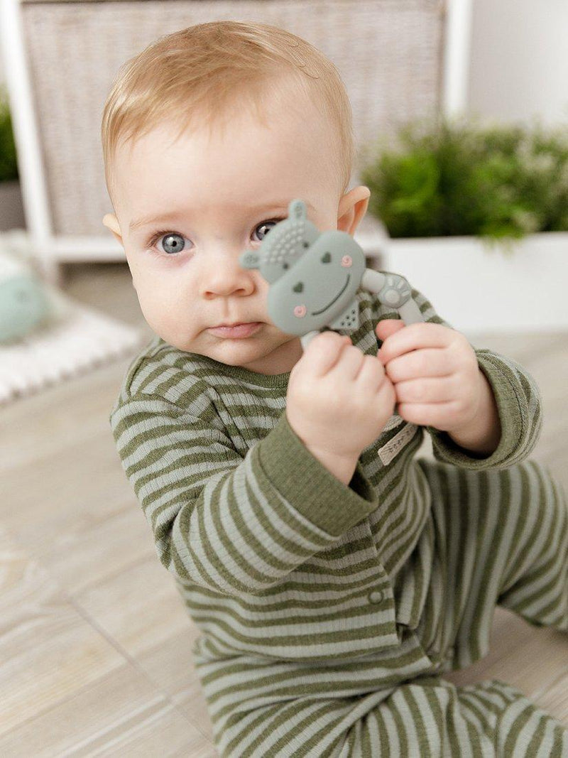 Cheeky Chompers Animal Teether Chewy the Hippo - British product