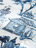 John Lewis Pagoda wallpaper in blue, 10m roll - British product
