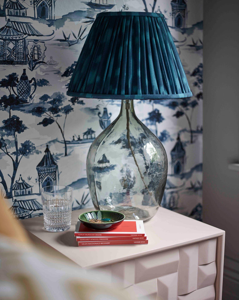 John Lewis Pagoda wallpaper in blue, 10m roll - British product
