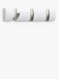 Umbra flip hook white gloss 30.5cm - British product