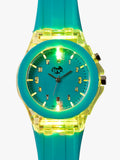 Tinc kids disco light-up watch blue (British brand)