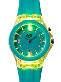 Tinc kids disco light-up watch blue (British brand)