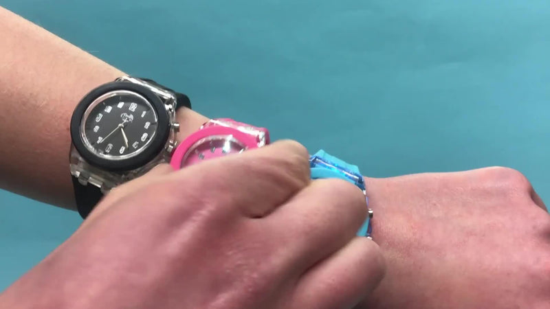 Tinc kids disco light-up watch blue (British brand)
