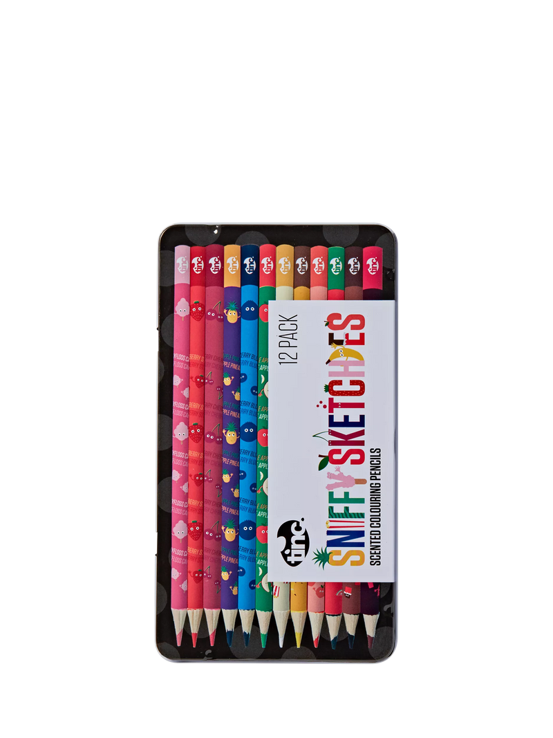 Tinc scented colouring pencils pack of 12 (British brand)