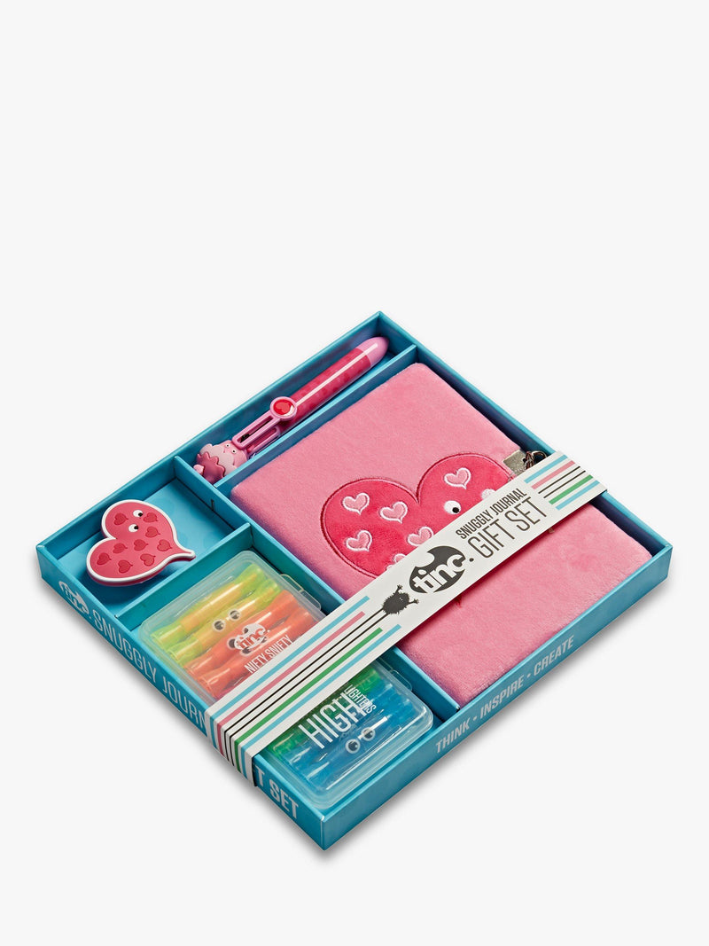 Tinc Snuggly Journal Set Pink (British brand)