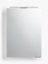John Lewis John Lewis Ariel Single Mirrored and Illuminated Bathroom Cabinet- Buy online at McGrocer